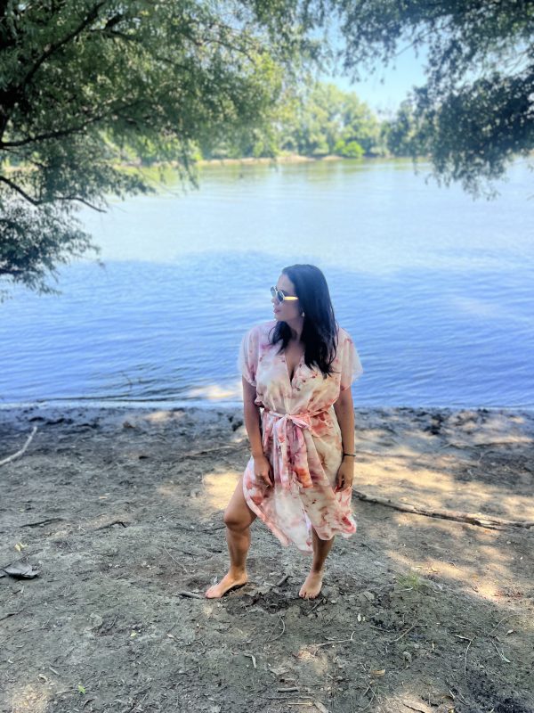 Kaftan na vezanje