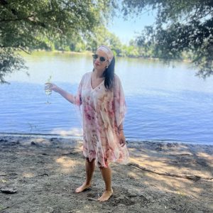 Kaftan V izrez